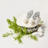 Shaista Jewelry - Aqua Earrings